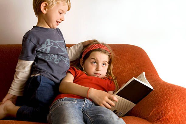 istock brother and sister 121121616