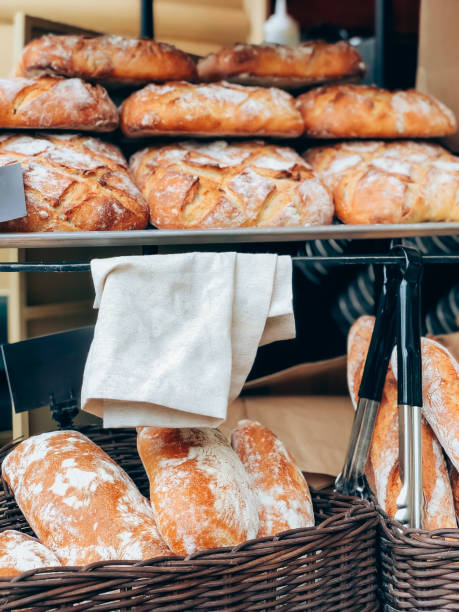 istock Bakery with assortment of healthy rustic bread 1211218725