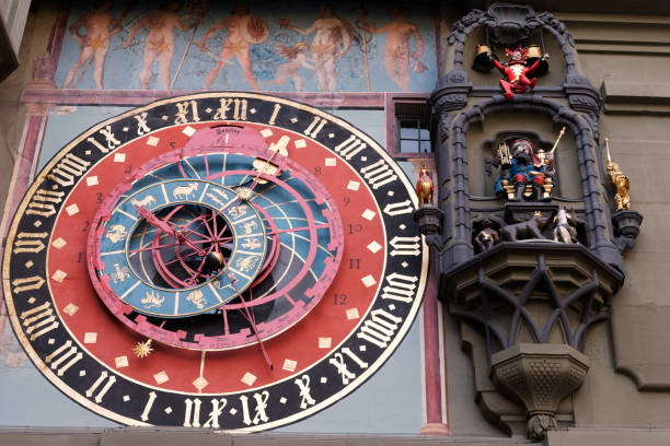 istock Astronomical clock on the medieval Zytglogge clock tower in Bern, Switzerland 1211219783
