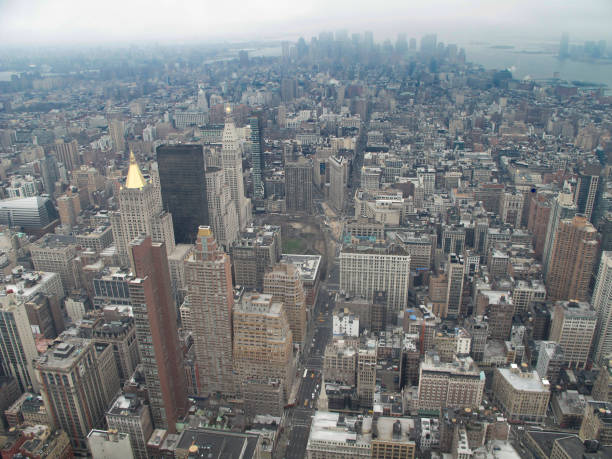 istock Manhattan view from the top of Empire State Building 1211223455