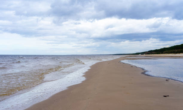istock Baltic Sea Coast in Jurmala 1211224611