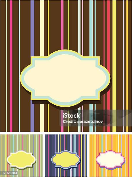 Retro Colorful Backgrounds Stock Illustration - Download Image Now - Abstract, Backgrounds, Beige