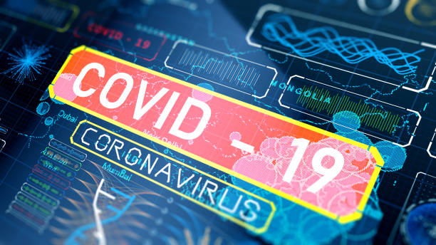 Coronavirus COVID-19 warning world global threat COVID-19 COVID-19 has an effect on the global economy pathogen photos stock pictures, royalty-free photos & images