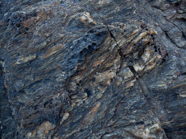 istock Rocky shore pattern background, Natural background and wallpaper. 1211241203