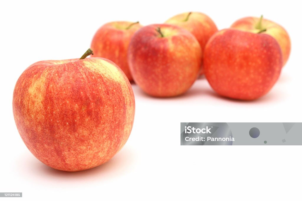 Äpfel-isoliert auf weiss - Lizenzfrei Apfel Stock-Foto