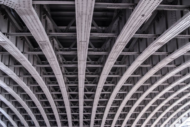 istock Metal Bridge, London, UK 1211250642