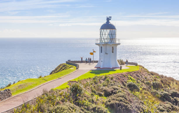 istock Cape Reinga Lighthouse in New Zealand 1211253314
