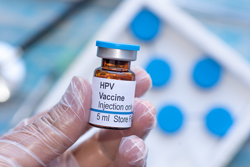 Illustrative picture of human papillomavirus HPV vaccine