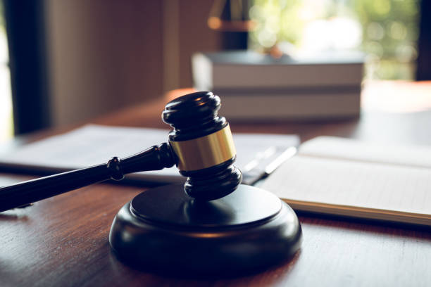 istock Judge gavel at the judicial office for judicial matters. 1211256870