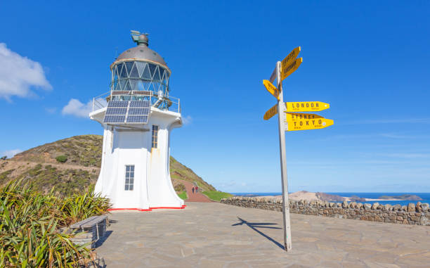 istock Cape Reinga Lighthouse in New Zealand 1211258695