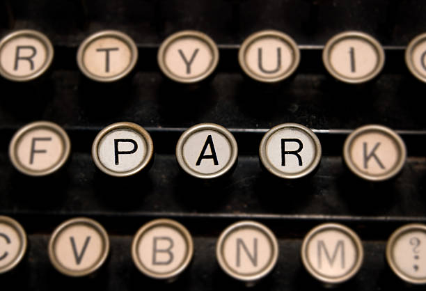 istock Par is shown on white keys on an antique typewriter 121126018