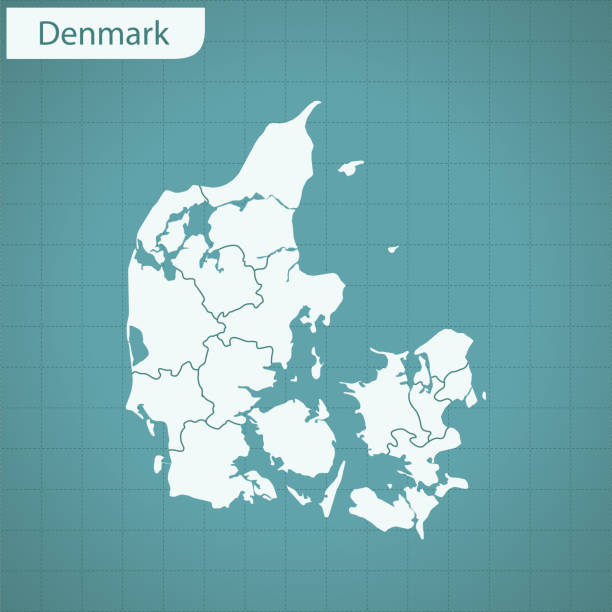 Postcode 8670 Denmark 1,700+ Political Map Of Denmark Stock Photos, Pictures & Royalty-Free ...