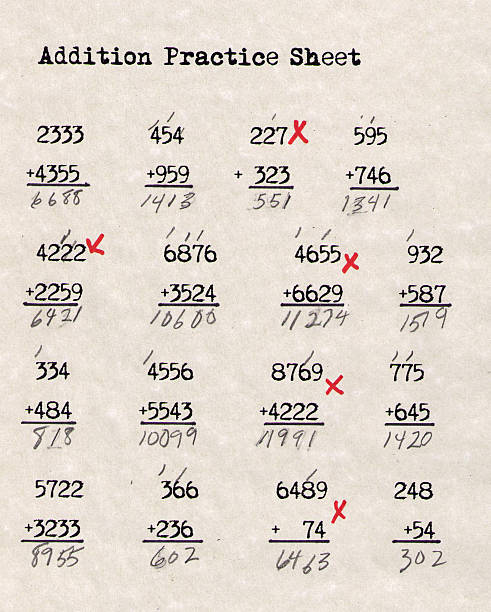 além da prática de folha - worksheet - fotografias e filmes do acervo