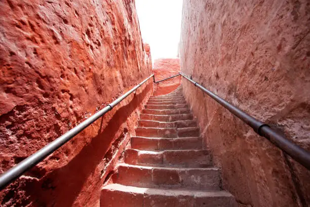 Photo of Climb the stairs in Saint Catalina, Arequipa, Peru