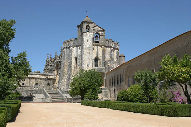 istock Tomar, a templar monastery in Portugal 121127678