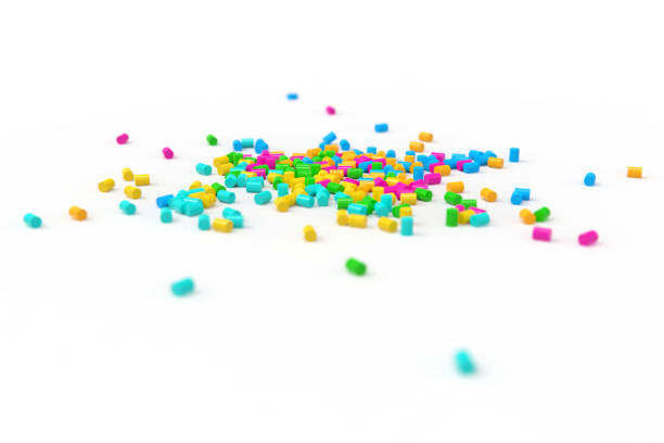istock 3d rendering sprinkles white background stock photo 1211278561