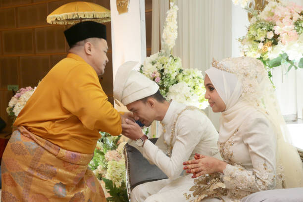 istock Modern Muslim Bride and Groom 1211282468