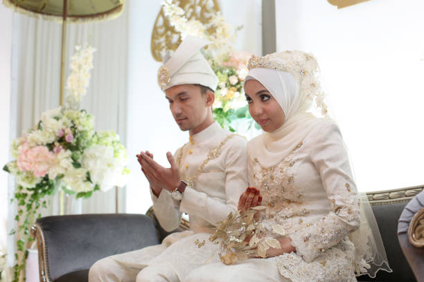 istock Modern Muslim Bride and Groom 1211282477