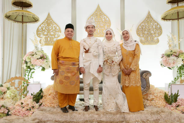 istock Modern Muslim Bride and Groom 1211282480