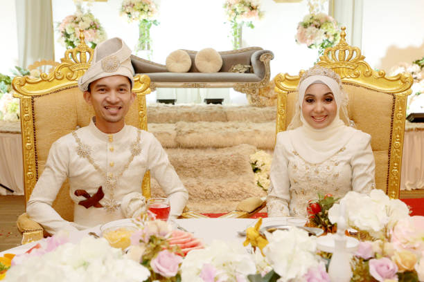 istock Modern Muslim Bride and Groom 1211282481