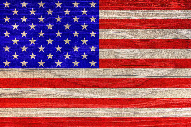 istock American flag with wood texture 1211285092