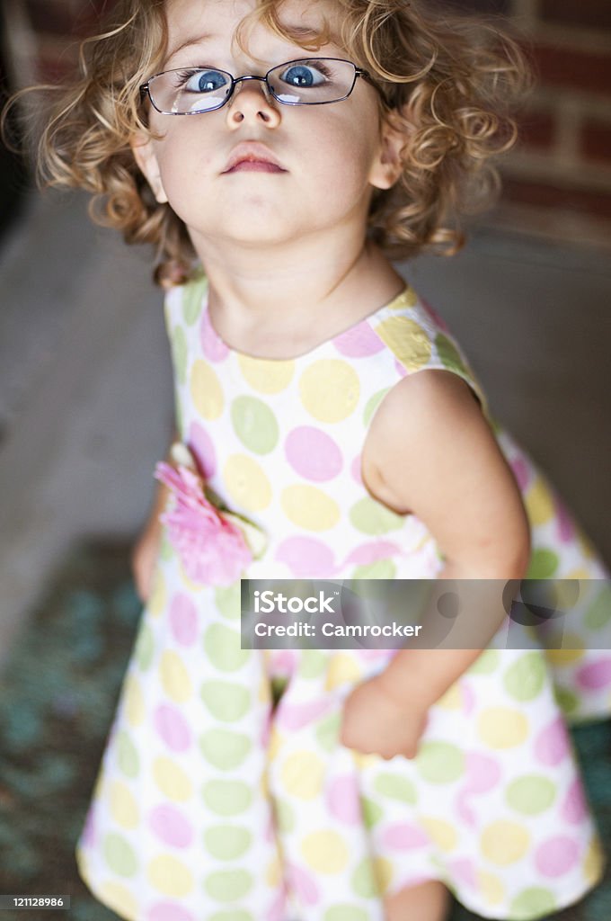 Jolie petite fille Portrait - Photo de Bébé libre de droits