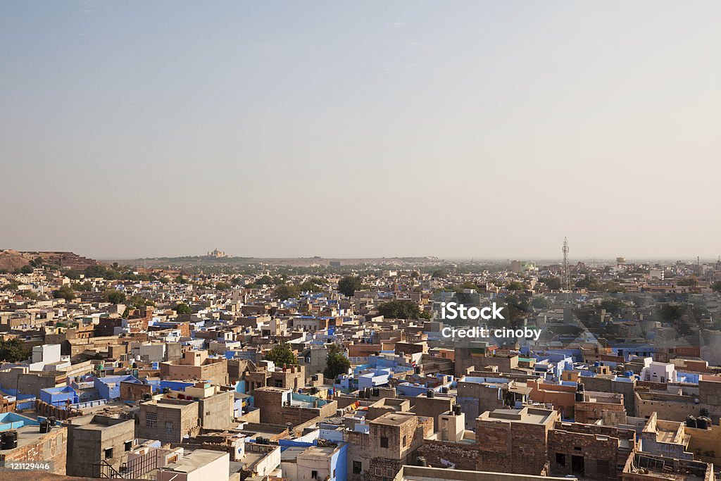 Jodpur City XXXL View on Jodpur City (India) Aerial View Stock Photo