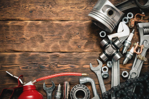 istock Car spare parts. 1211301766
