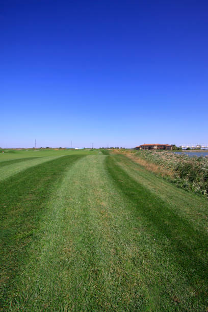 istock golf course landscape, closeup of photo 1211304391