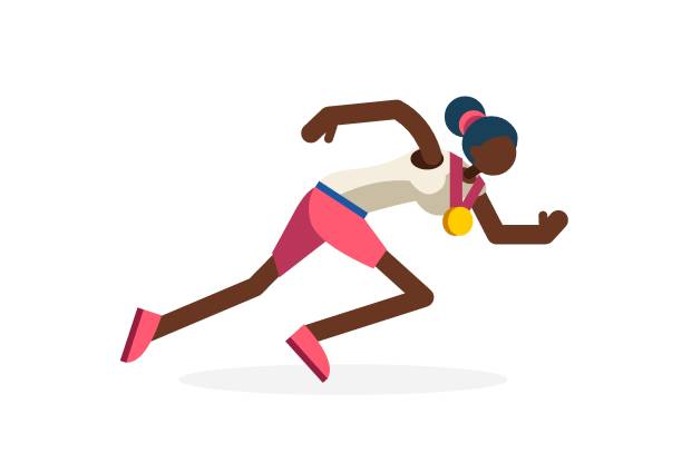 169 Track And Field Olympics Illustrations & Clip Art - iStock | Track and  field stadium, Track and field athlete