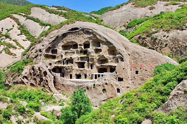 istock Ancient cave dwelling settlement site in Beijing,China 121130868