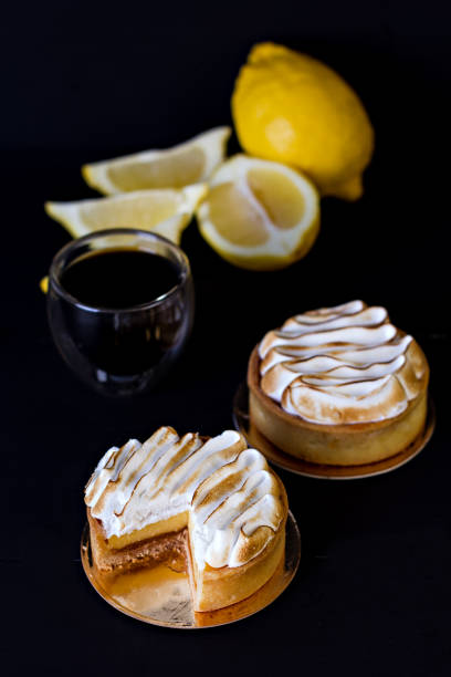 istock meringue cake and espresso on a dark background 1211315138