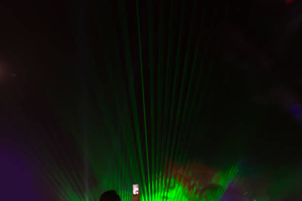istock Colorful fireworks on the black sky background. 1211315182