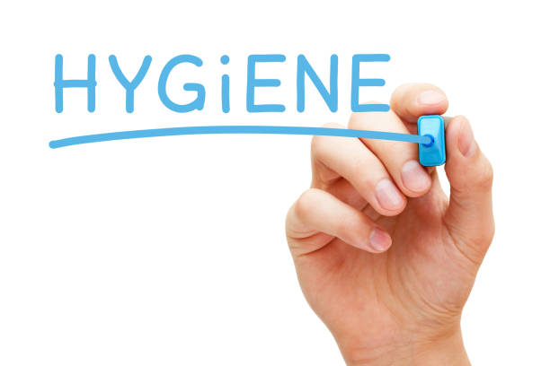 istock Word Hygiene Handwritten With Blue Marker 1211316530