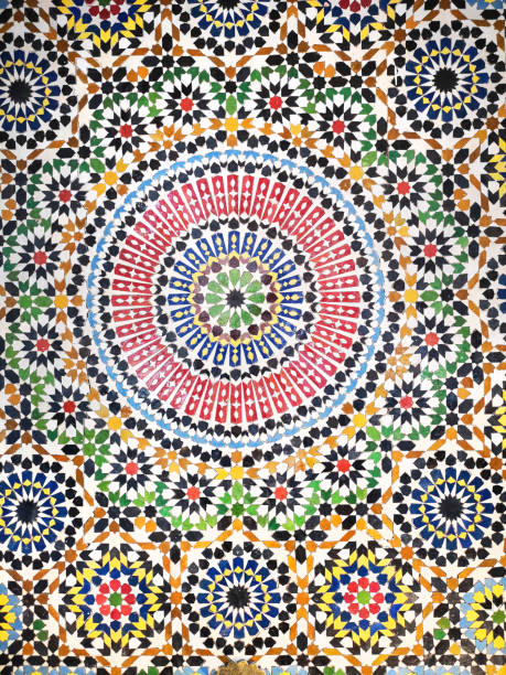 istock Moroccan vintage tile in Marrakesh, Morocco 1211317981