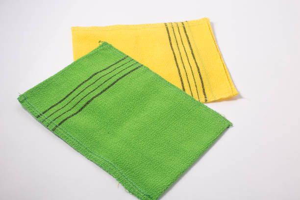 istock Korean style-body scrub towel. bath articles 1211317993