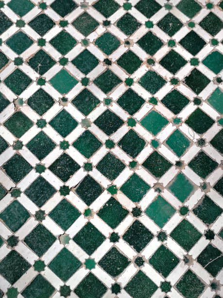 istock Moroccan vintage tile in Marrakesh, Morocco 1211317994