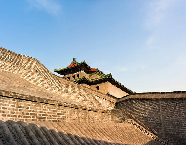 istock Ancient city wall of Beijing,China. 121132196