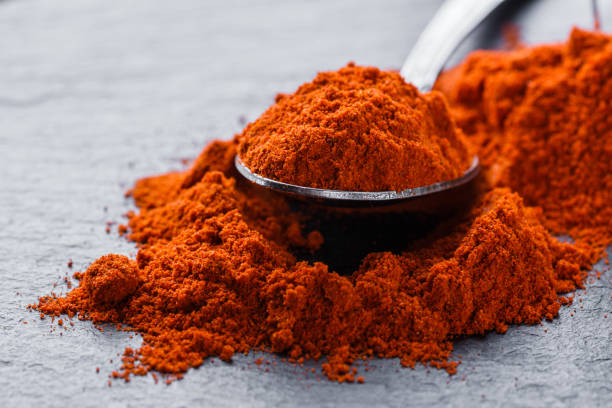 istock aromatic ground paprika on a dark stone background 1211324195
