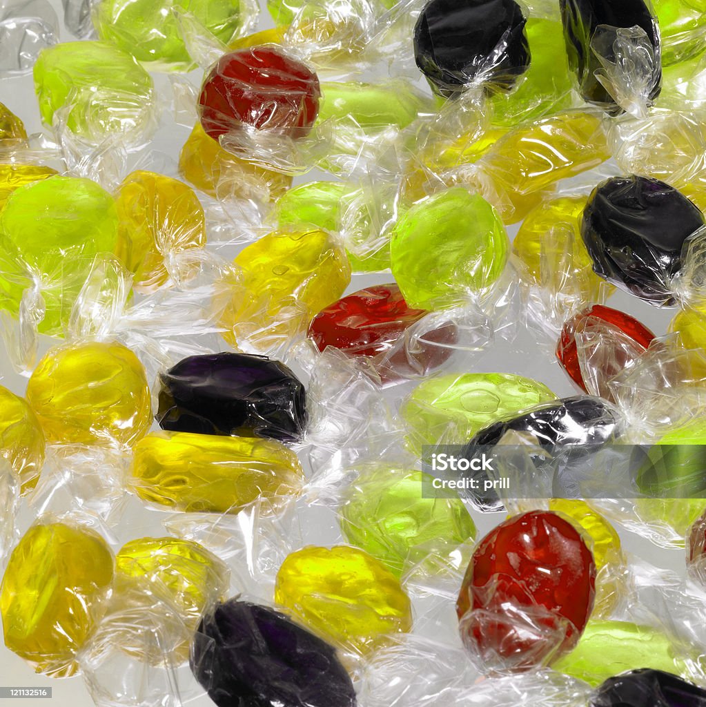 Colorato sfondo di caramelle - Foto stock royalty-free di Alimentazione non salutare