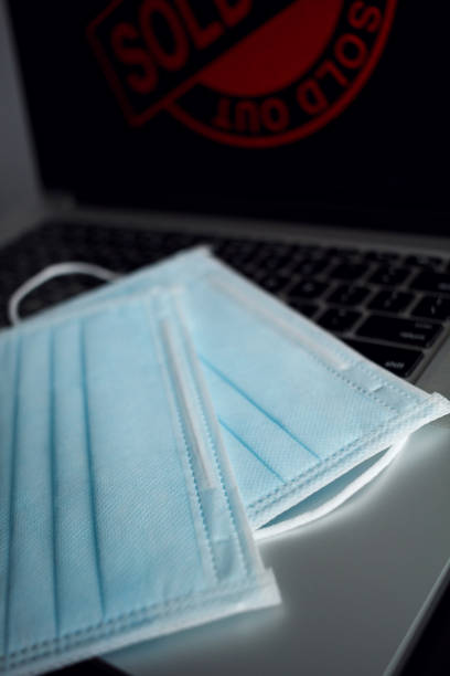 istock Surgical masks are Sold Out everywhere on the internet 1211327687