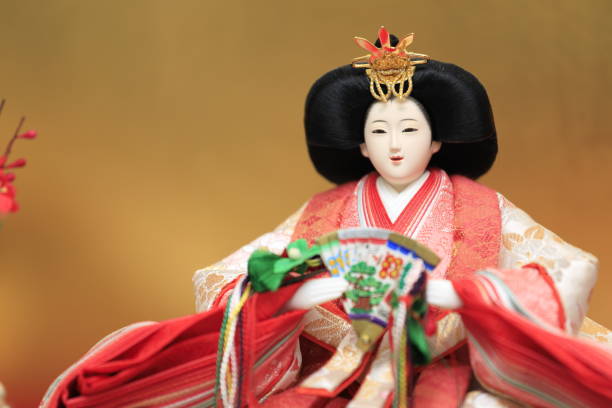 istock Hina doll (female doll) on Hina festival 1211328183