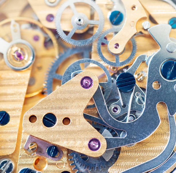 istock Cleaning and repairing a watch 1211333378