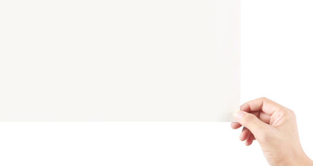 istock Hand holding virtual  paper with your 1211335221