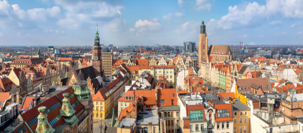 istock Wroclaw, Poland. Aerial cityscape 1211336910