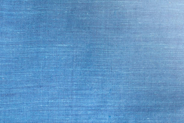 istock Close-up handmade natural cotton blue jeans texture for abstract background 1211338620