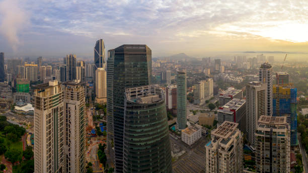 istock Sunrise scene from Kuala Lumpur. 1211340351