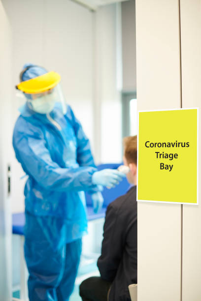 istock coronavirus screening at medical centre 1211342084
