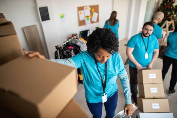 istock Volunteers are ready for delivering humanitarian aid 1211346415