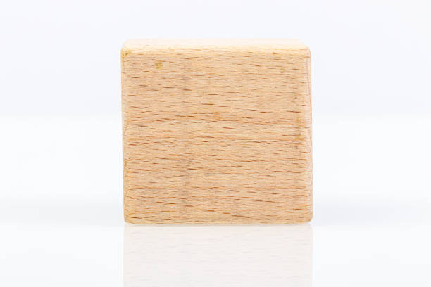 istock Wooden cubes on a white background 1211350442